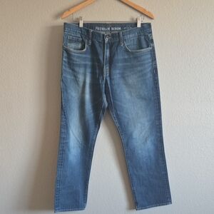 Old Navy Men's Relaxed Fit Denim Jeans - Light Blue